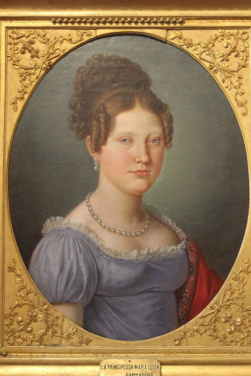 Ritratto della princessa Luisa Carlota - Reggia di Caserta